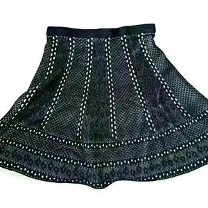 Chelsea‎ & Theodore Sz L A Line Cotton Heavy Warm Skirt Office Fall Pull On